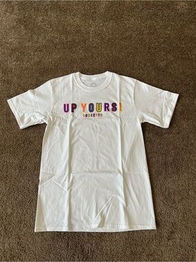 CNCPTS (Concepts ) Up Yours T-Shirt White Sz S